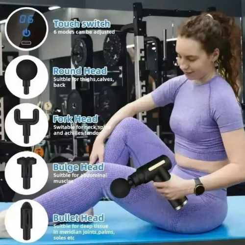 Therapeutic Percussion Massage Gun | High-Speed Deep Tissue Recovery System